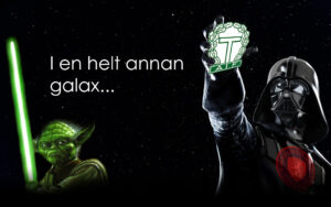 ”I en helt annan galax”.